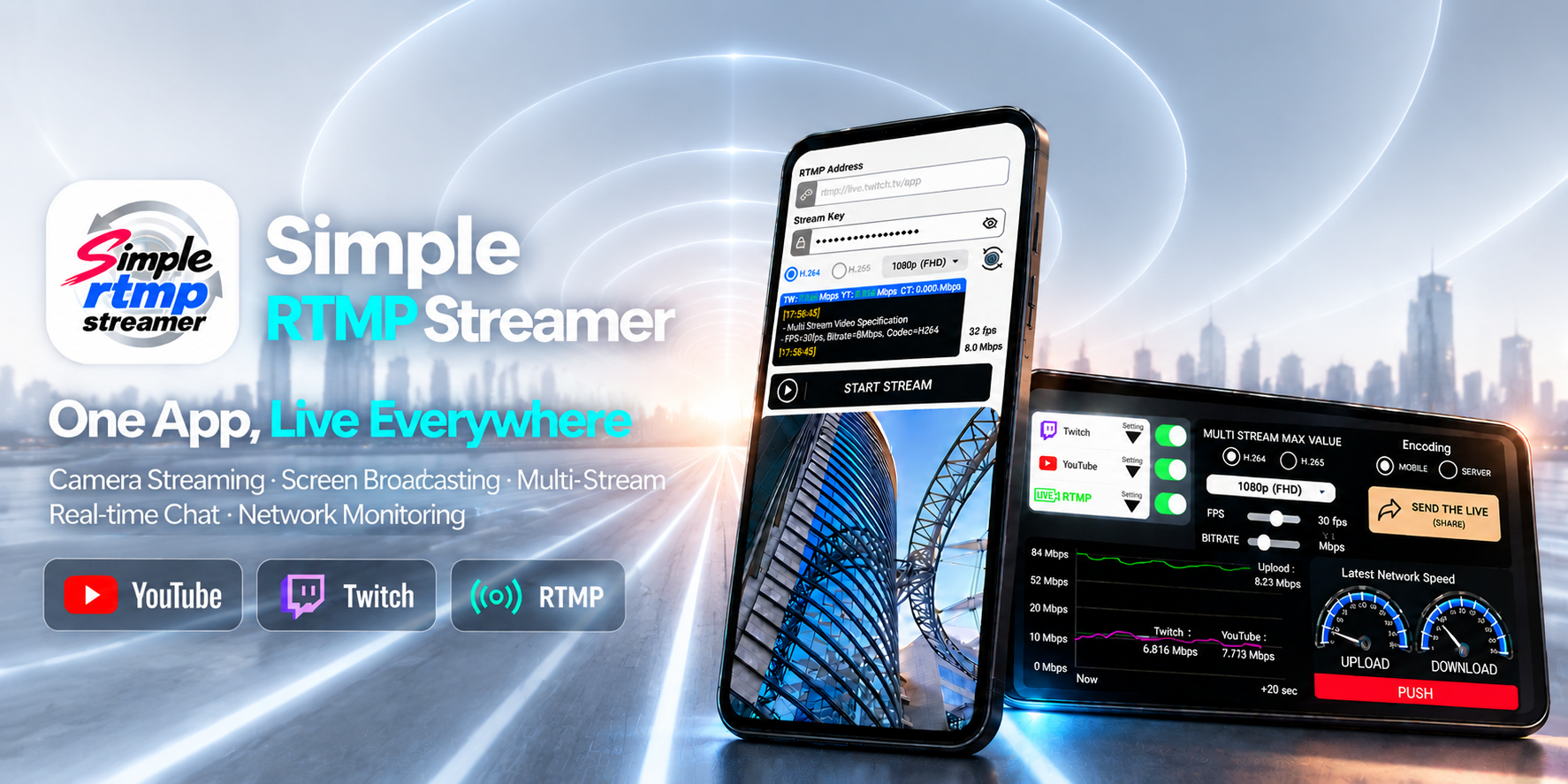 Simple RTMP Sender